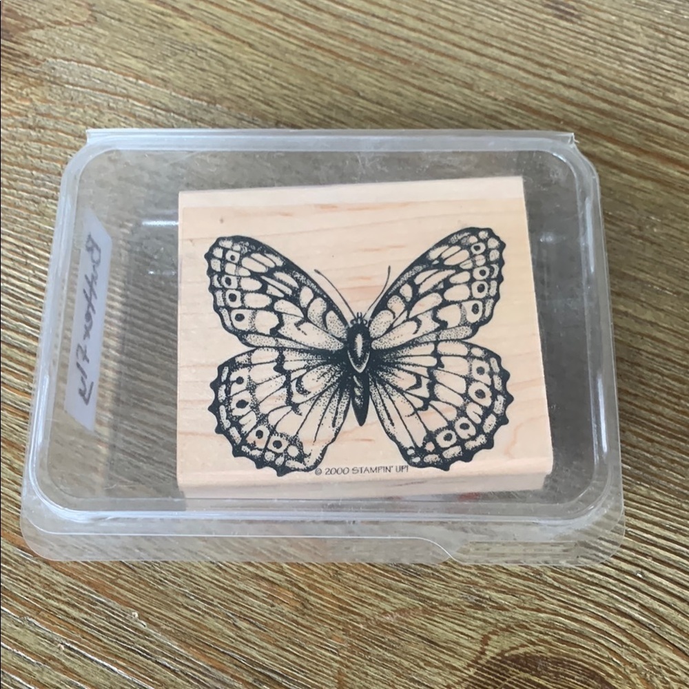 Stampin’ Up! Rubber Stamp Set Butterfly Set of 1